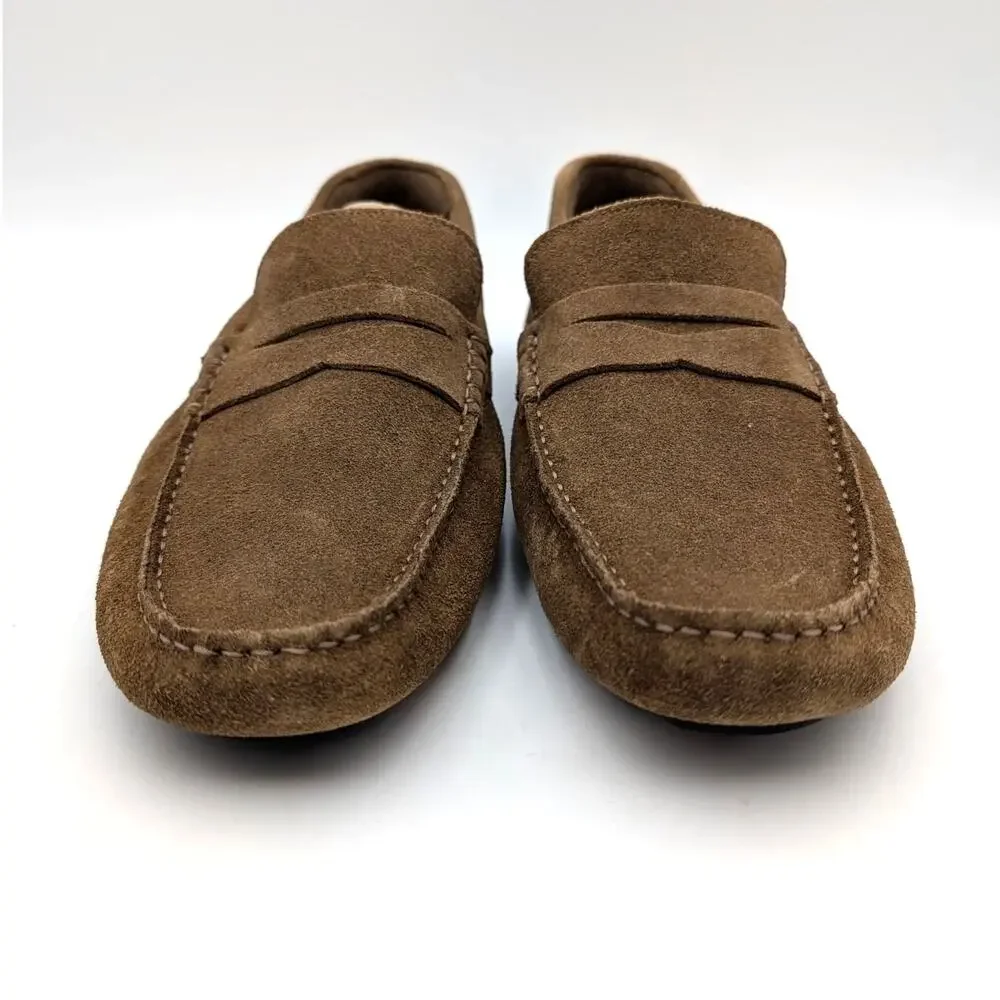 Nordstrom Casual Slip-On Penny Loafers Shoes Men's Brown Size US11M EU44